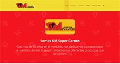 Desktop Screenshot of gmsupercarnes.com